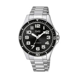 image-Men's Watch Q&Q QB64J225Y Black (Ø 45 mm)