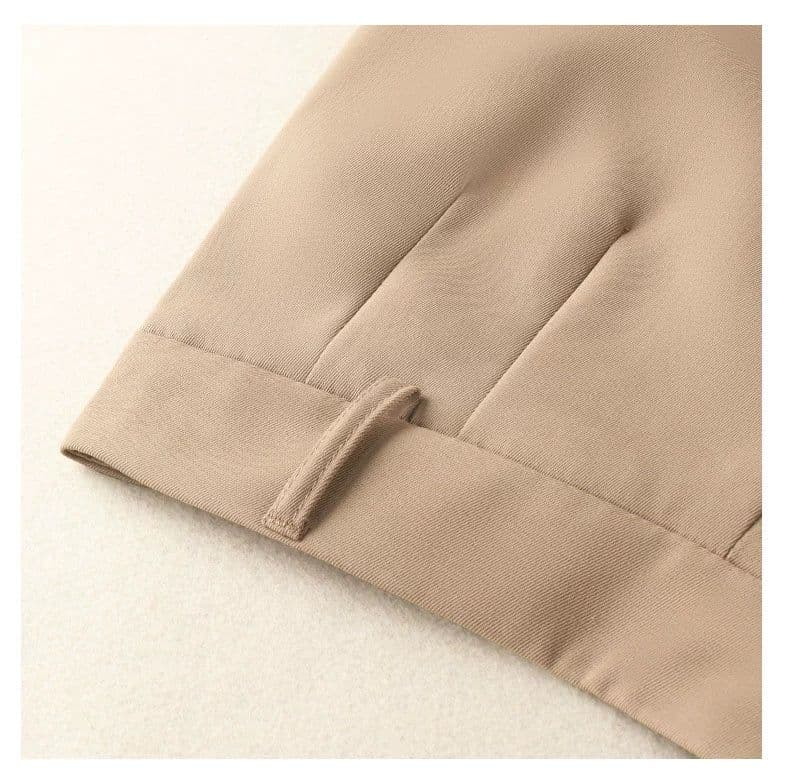 image-Fashion Suit Shorts Women 2023 Summer New High Waist Slimming All-Matching Slimming and Straight Casual Pants Women with Belt