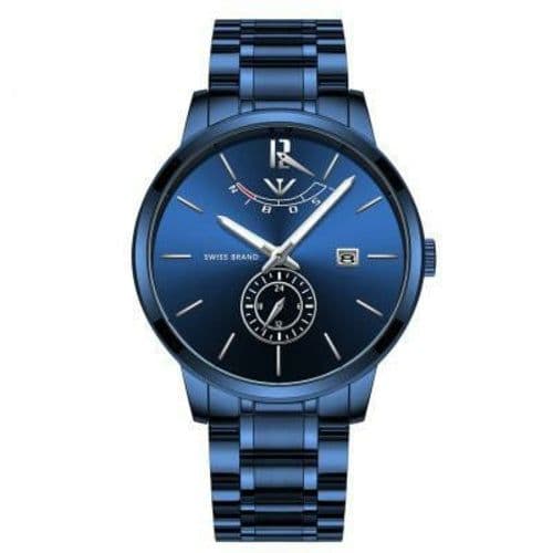 image-Stainless Steel Quartz Watch For Men