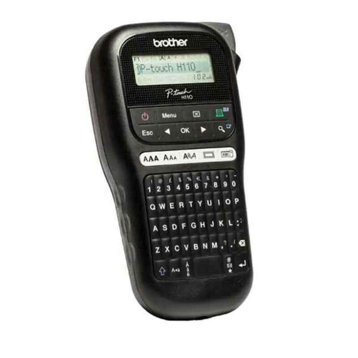image-Portable Electric Label Maker Brother 5837170 12 mm Black