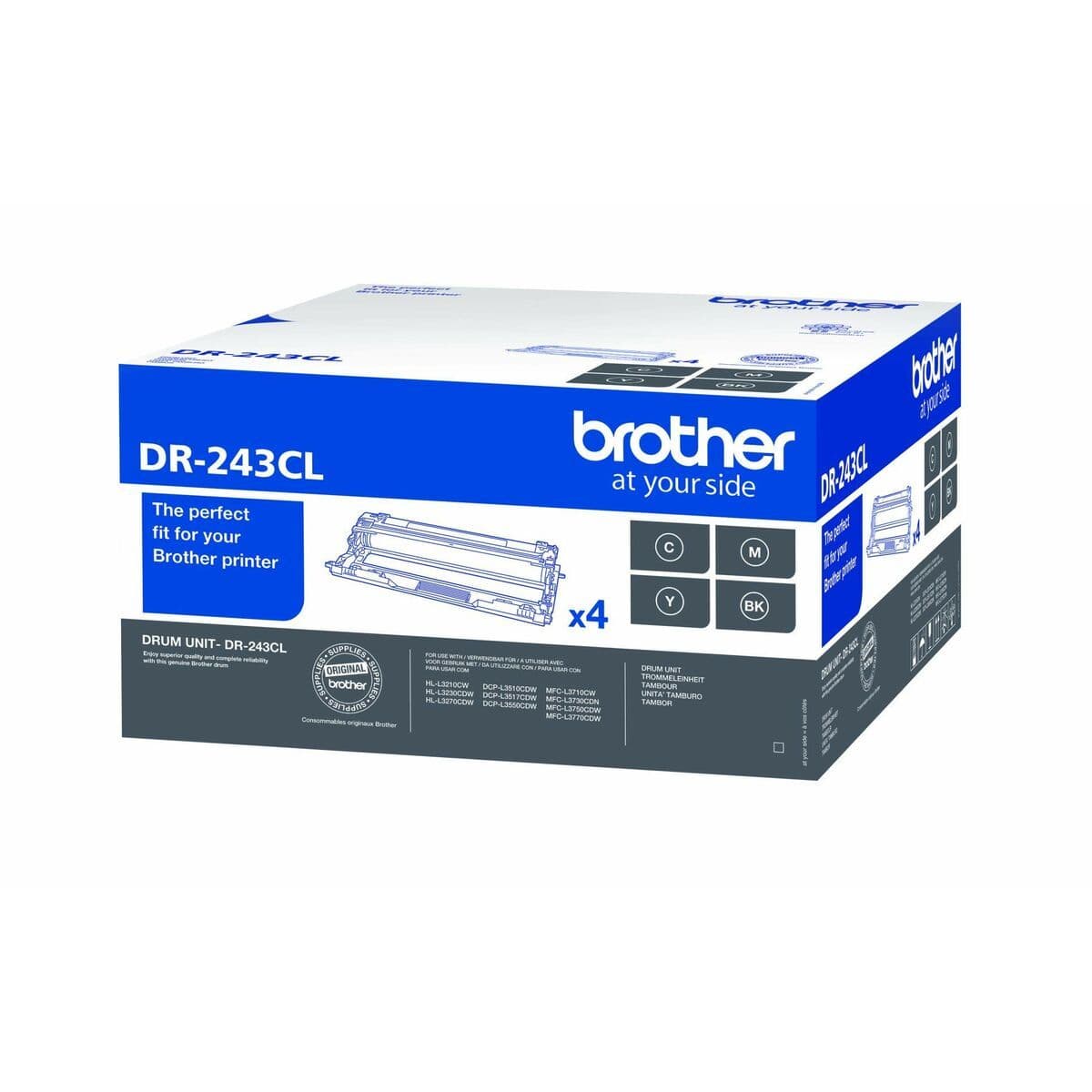 image-Drum Brother DR243CL Black Black/Cyan/Magenta/Yellow