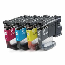 image-Original Ink Cartridge Brother LC521VAL Yellow (4 Units)