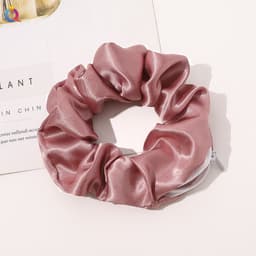 image-Qiyue Europe and America zipper intestine ring cross-border Amazon head ring wholesale fashion storm point leopard print hair ring hair accessories