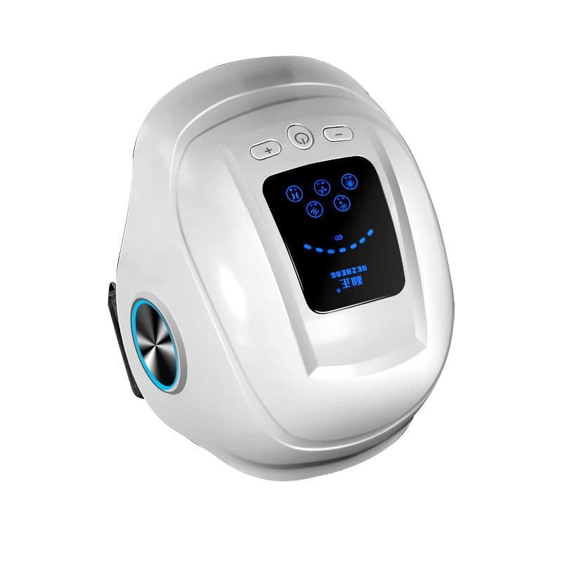image-Knee pad heating massager knee warm and cold protection and positive 3D airbag massage hot compress knee massager gift
