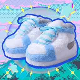image-Douyin coconut cotton slippers back to the future glowing cotton shoes aj1 black red spoof warm home cotton slippers wholesale