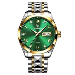 image-Cross-border hot selling AliExpress popular Swiss certified imported waterproof luminous dual calendar men's watch drop shipping