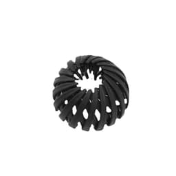 image-Cross-border best-selling bird's nest plate hair iron bird's nest hair ring Korean hair accessories meatball head high ponytail lazy jewelry clip