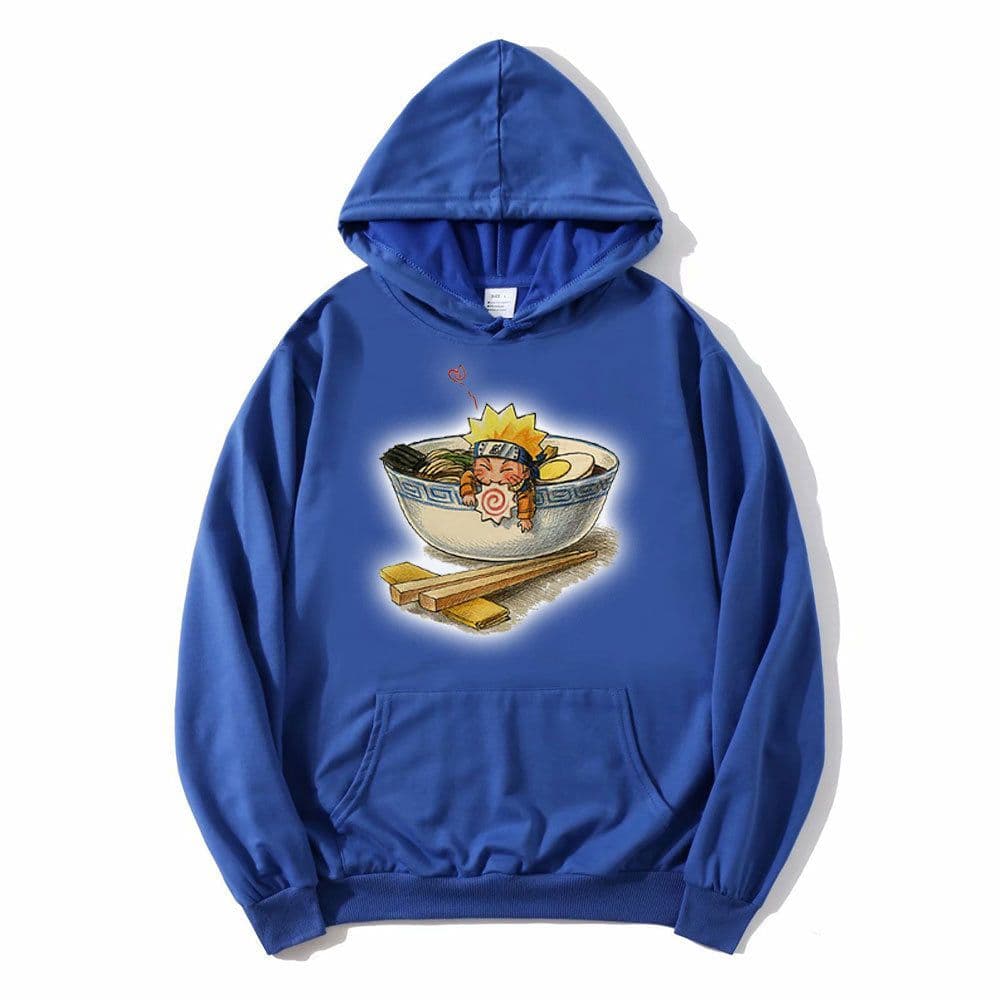 image-Cross-border hot sale personalized custom Naruto Naruto men and women loose hooded sports sweater wholesale
