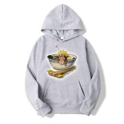 image-Cross-border hot sale personalized custom Naruto Naruto men and women loose hooded sports sweater wholesale