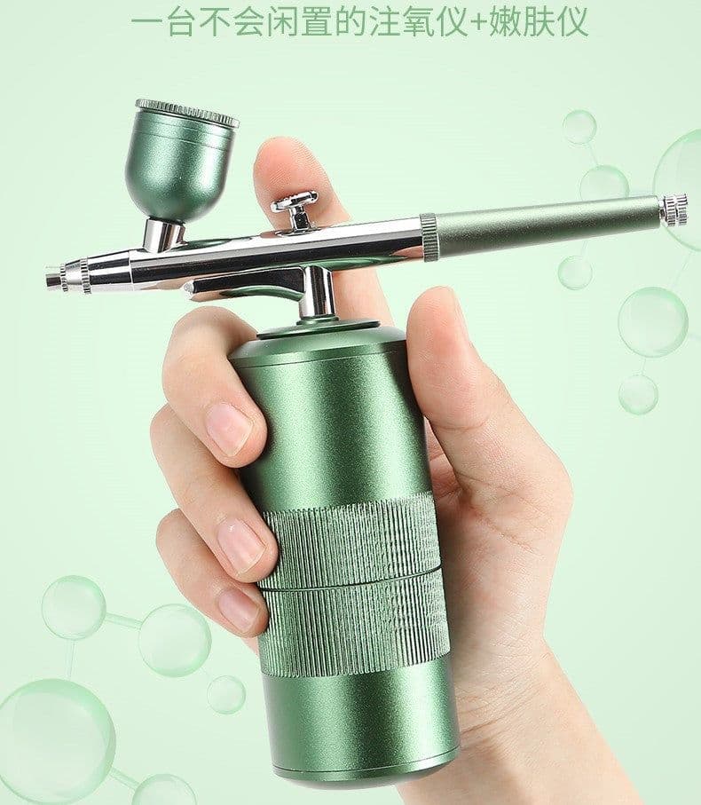 image-Household little fairy skin rejuvenation hydrating spray instrument high pressure oxygen injection instrument portable handheld face import instrument beauty instrument