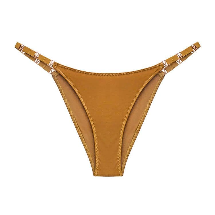image-Sexy Metal Seamless Fitness Exercise Hip-Lifting Low-Waist H