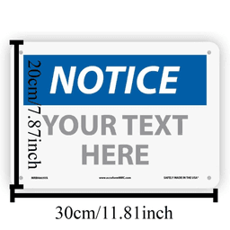 image-CIFbuy Custom OSHA Style Safety Caution Sign (TikTok, pick-up service)