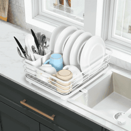 image-VINSANI WHITE DISH RACK 1010437