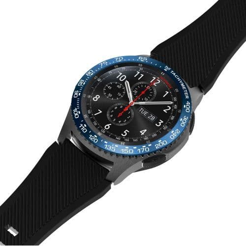 image-Alloy Bezel Ring Cover for Samsung Galaxy Watch - Scratch Protection & Style