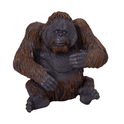 image-Orangutan Toy Realistic Rainforest Wildlife Figure
