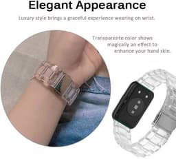 image-Aaigea Stylish Resin Watch Band for Huawei Watch Fit & Fit 2 - Comfortable & Waterproof