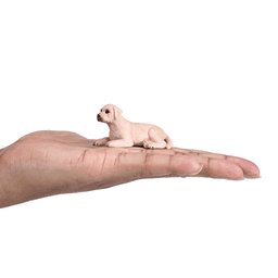 image-Labrador Puppy Toy Realistic Pet Dog Figurine