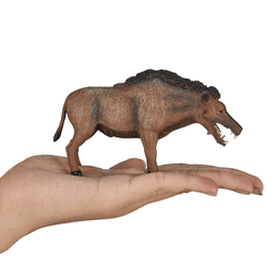 image-Entelodont Daeodon Toy Realistic Prehistoric Mammal Figurine