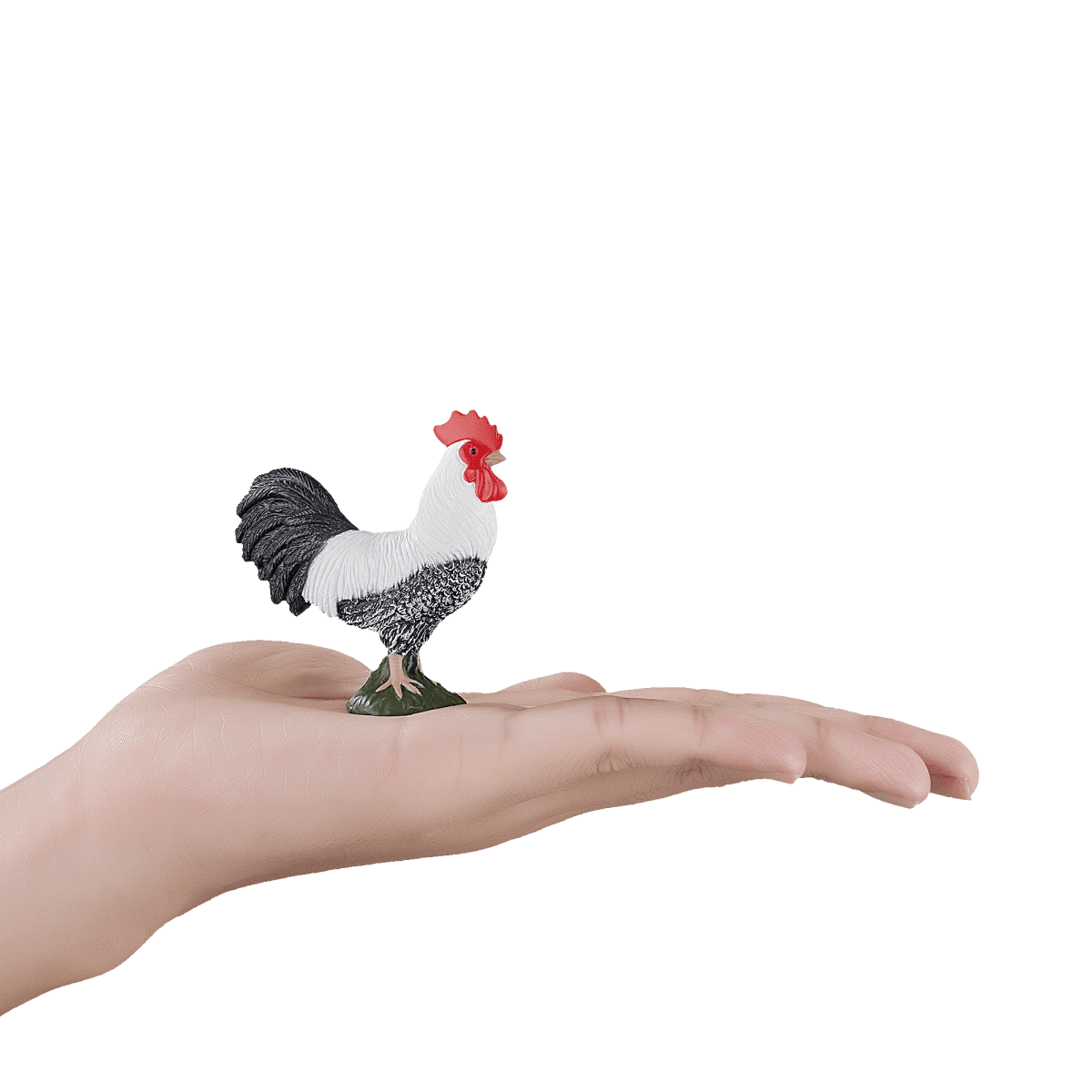 image-Cockerel Toy Realistic Farm Animal Figurine