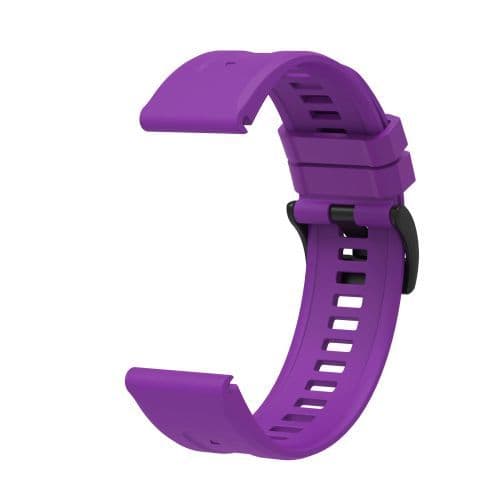 image-26mm Silicone Quick Fit Strap for Garmin Fenix, D2 & Tactix Series Watches