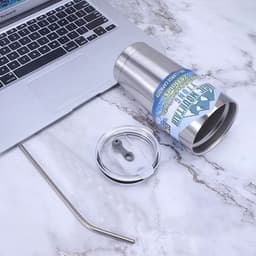 image-900ml Stainless Steel Insulated Thermos Cup for Cold Beverages Travel