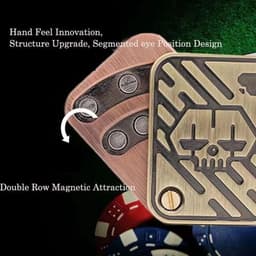 image-AHHLCLT Metal Skull Spin Toy - Stress Relief EDC Fidget for Adults