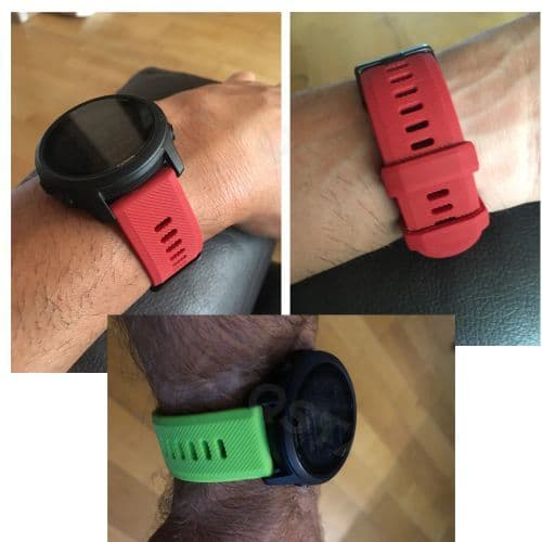 image-22mm Sports Silicone Strap for Mi bro Watch - Durable & Comfortable Band