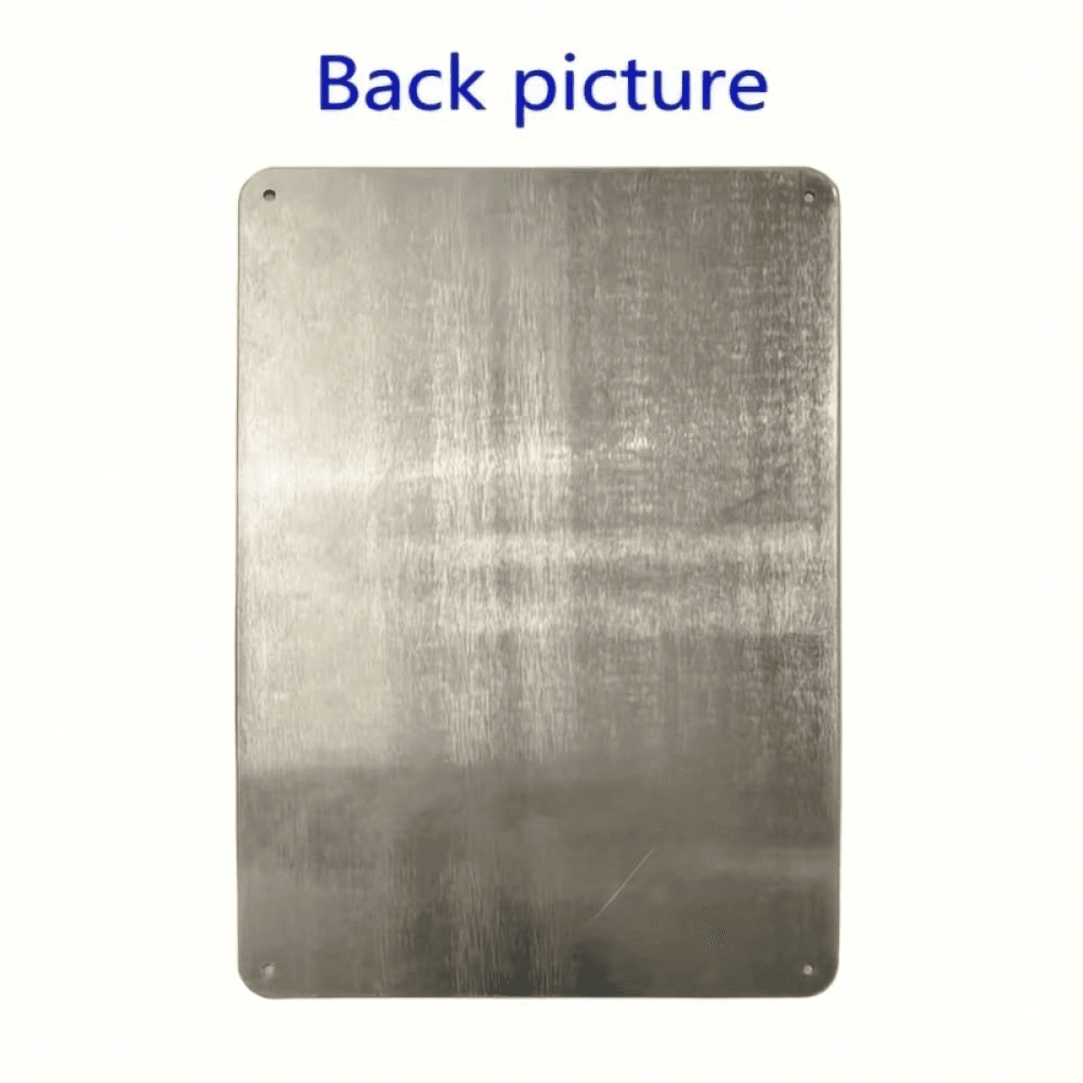 image-Vintage Metal Scrollwork Parking Warning Sign, 8x12"