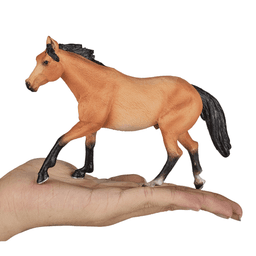image-Quarter Horse Buckskin Toy Realistic Equestrian Figure