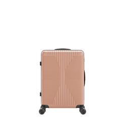 image-Non-TSA Rose Gold 3-in-1 PP Luggage Set, 20in, 24in, 28in