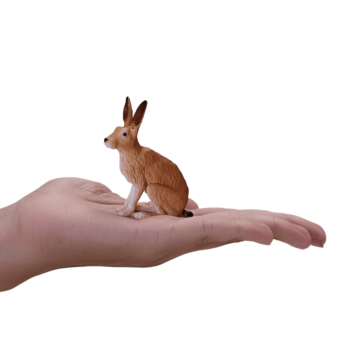 image-Hare Toy Figure Realistic Woodland Animal Model