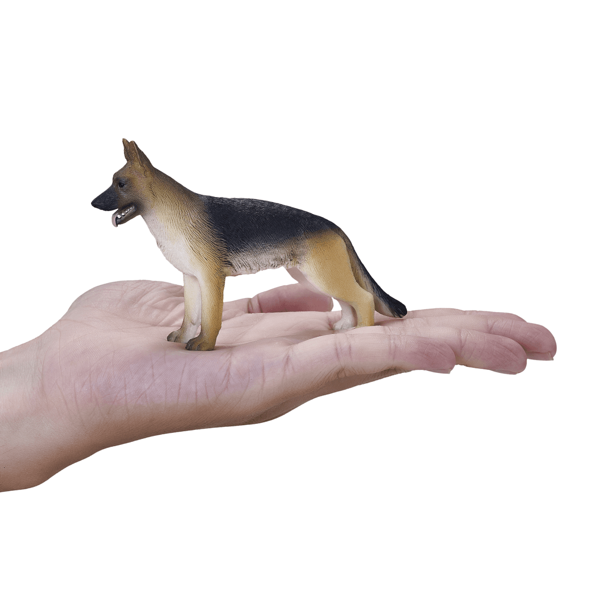 image-German Shepherd Dog Toy Realistic Pet Figurine