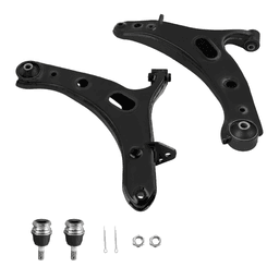 image-2pcs Subaru Legacy Outback Control Arm Kit 2010-2014 Fit, Steel/Rubber