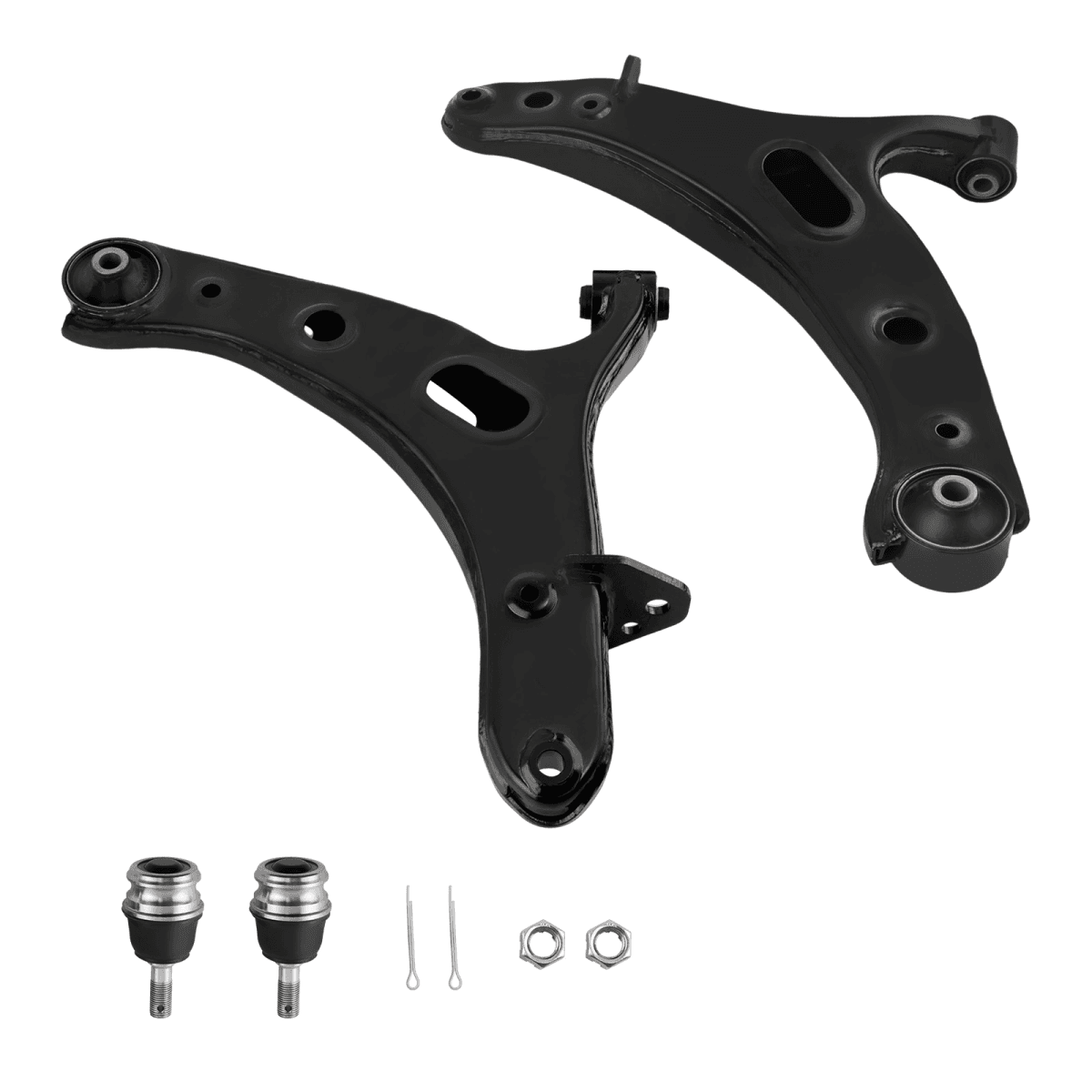 image-2pcs Subaru Legacy Outback Control Arm Kit 2010-2014 Fit, Steel/Rubber