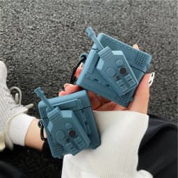 image-Bluetooth Wireless Earphone Case Personality Creative