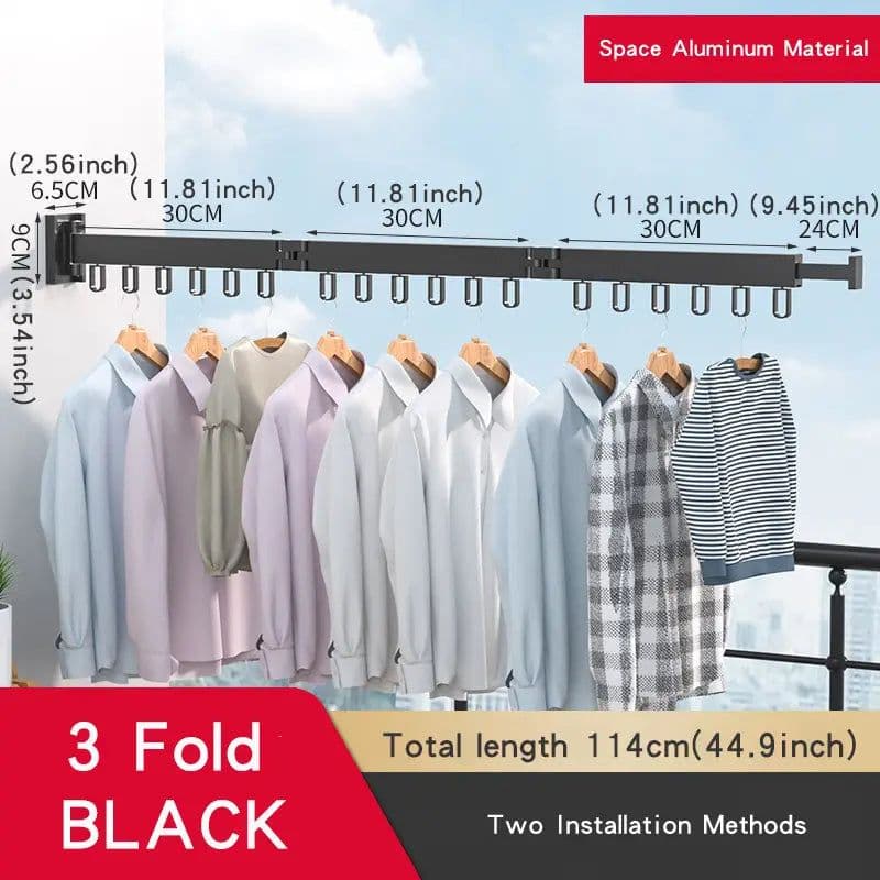 image-Space-Saving Tri-Fold Garment Organizer