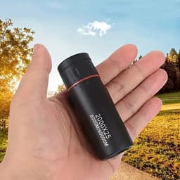 image-2000x25 HD Monocular Telescope Mini Portable Mobile Phone Telescope With Holder Outdoor Camping Hunting Birdwatching Telescopes