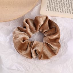 image-Flannel Hair Tie Hair Rope Amazon Velvet Fashion Ponytail Hair Accessories