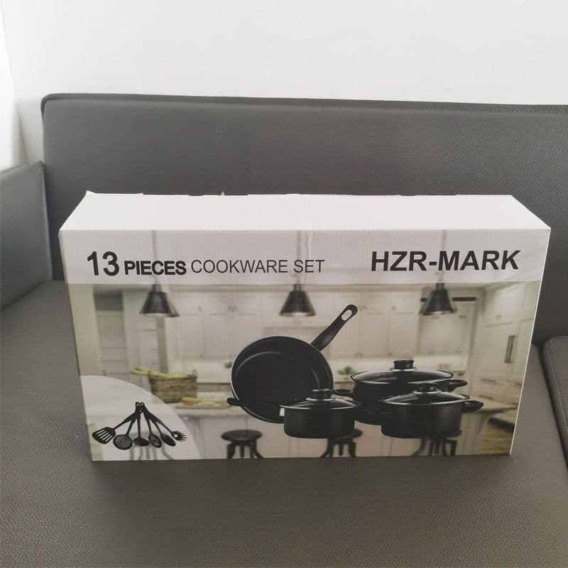 image-13-piece Suit Non-stick Pan Stockpot Frying Pan