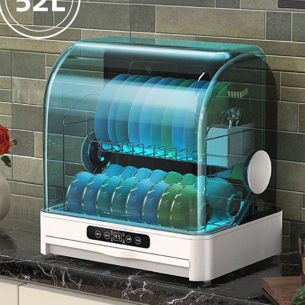 image-Mini Desktop Kitchen Disinfection Dryer - 360° Constant Temp
