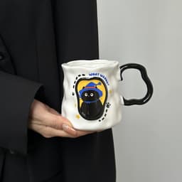 image-Cup Ceramic Hand High Sense Water Cup Box