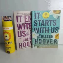 image-It Starts with Us By Colleen Hoover/It Ends with Us Novels Book in English #1 Sunday Times Bestselling Paperback