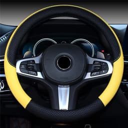 image-Car Steering Wheel Cover Non Slip Grip Cover