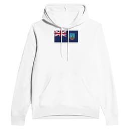 image-Drapeau de Montserrat - Sweat à capuche unisexe | Bella + Canvas 3719