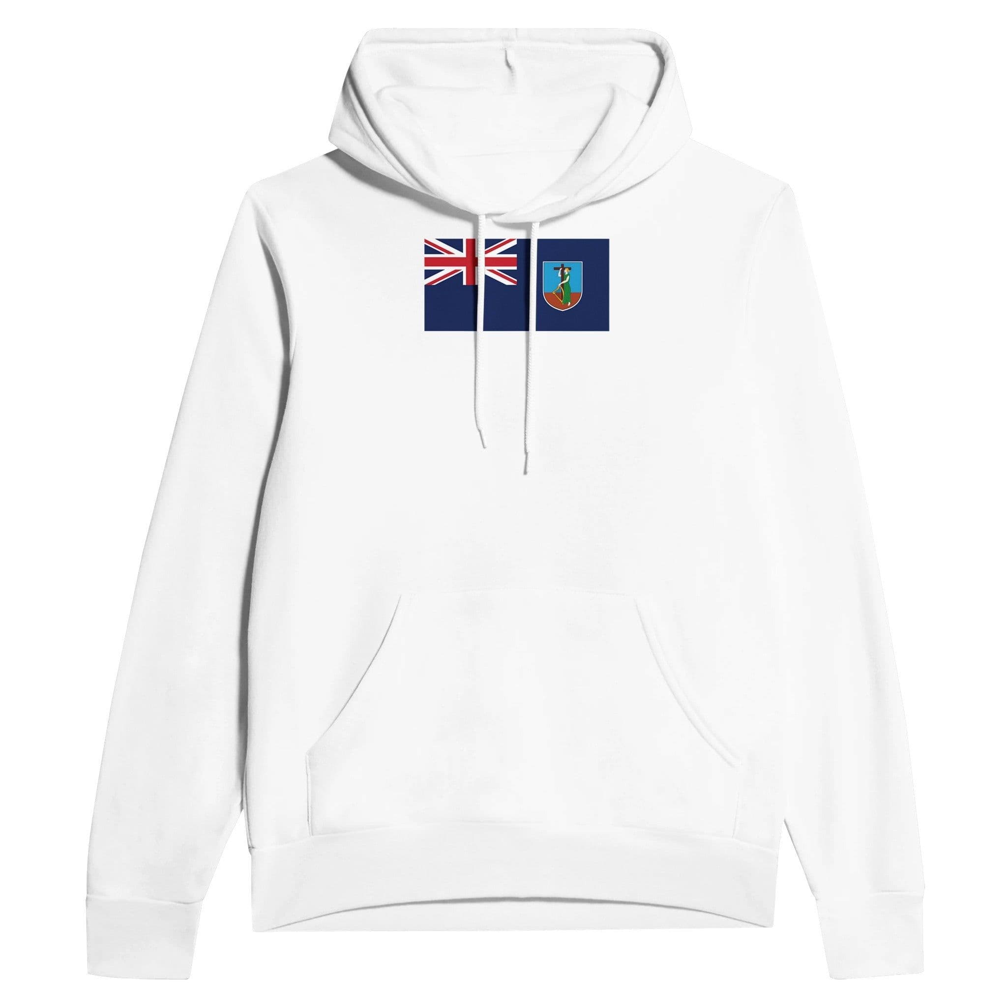 image-Drapeau de Montserrat - Sweat à capuche unisexe | Bella + Canvas 3719