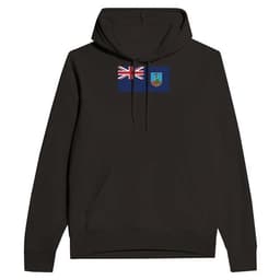 image-Drapeau de Montserrat - Sweat à capuche unisexe | Bella + Canvas 3719