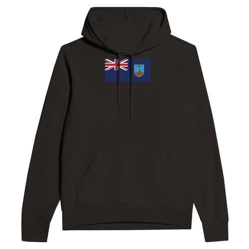 image-Drapeau de Montserrat - Sweat à capuche unisexe | Bella + Canvas 3719
