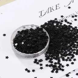 image-10g/Pack Light Gold Nail Sequin 3mm 4mm Star Shape Sequins Paillettes for Nails Beauty,Lady manicure,wedding decoration confetti