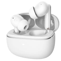 image-Wireless Bluetooth Noise Reduction In-ear Headphones - White/Black ANC