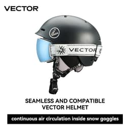 image-VECTOR Ski Goggles Men Snowboard Glasses Women Winter Outdoor Snow Sunglasses UV400 Double Layers Lens Anti-Fog Skiing Goggles
